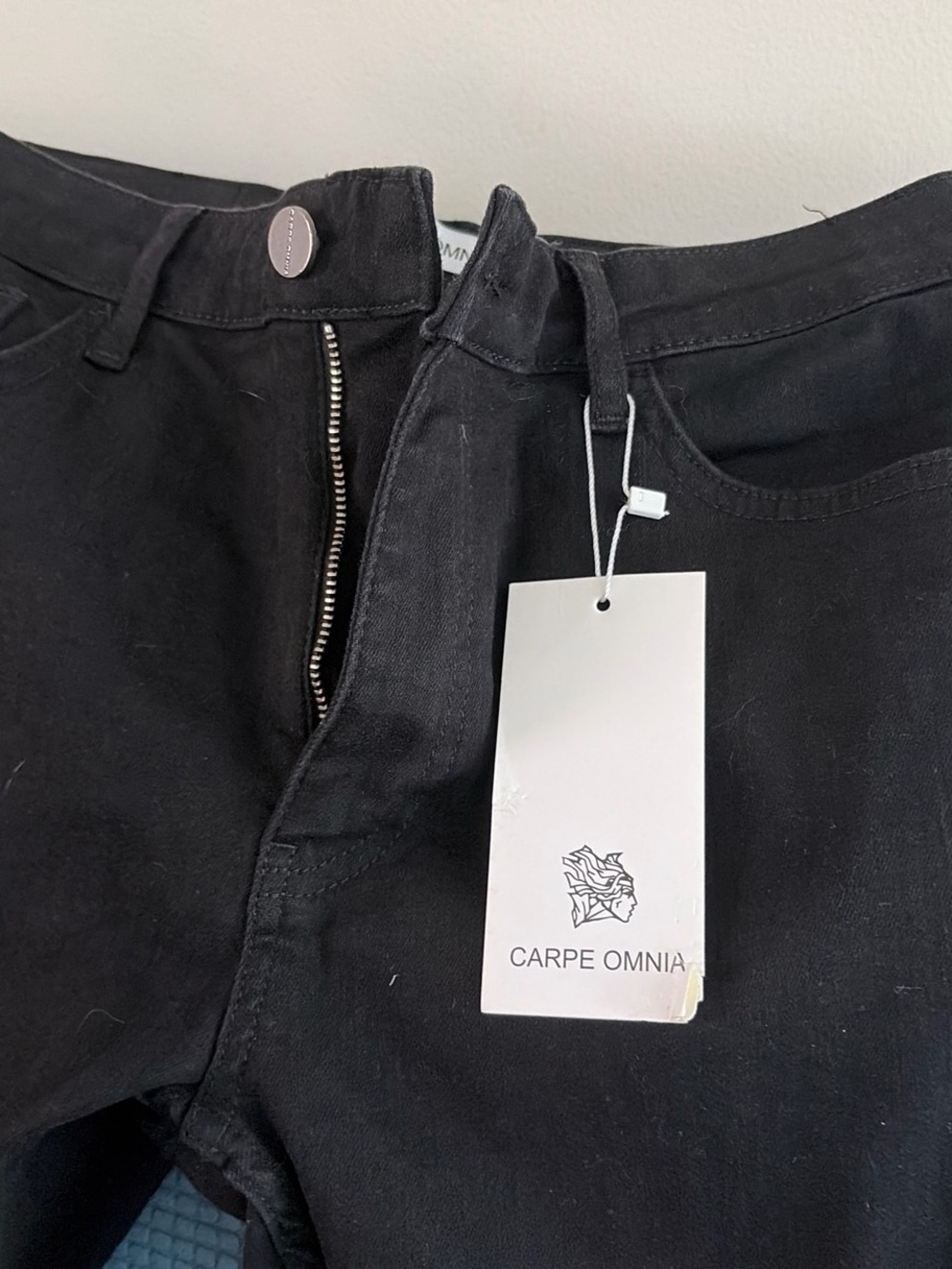 Carpe Omnia Black Jeans with Tag